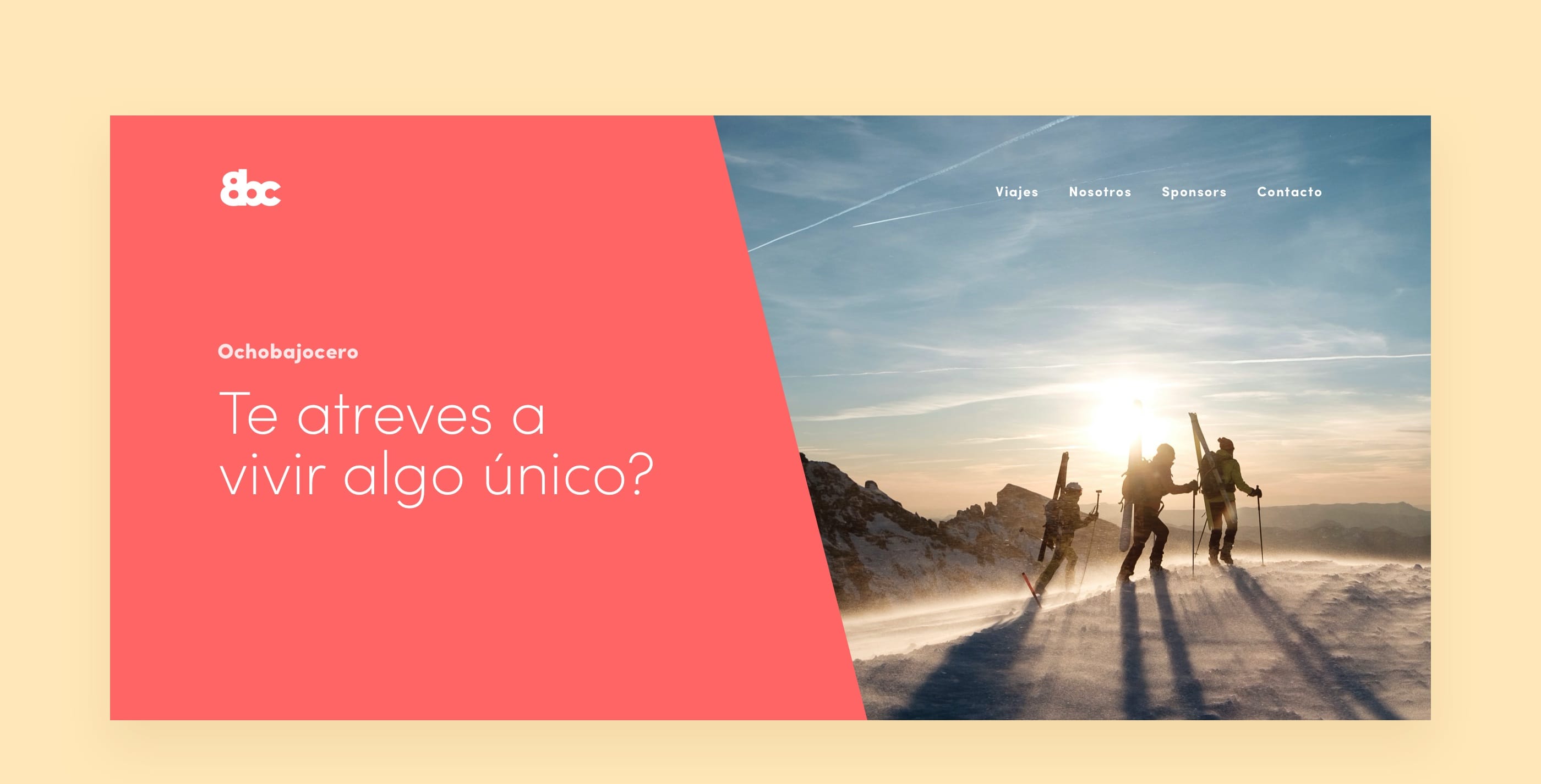 Ochobajocero Website redesign