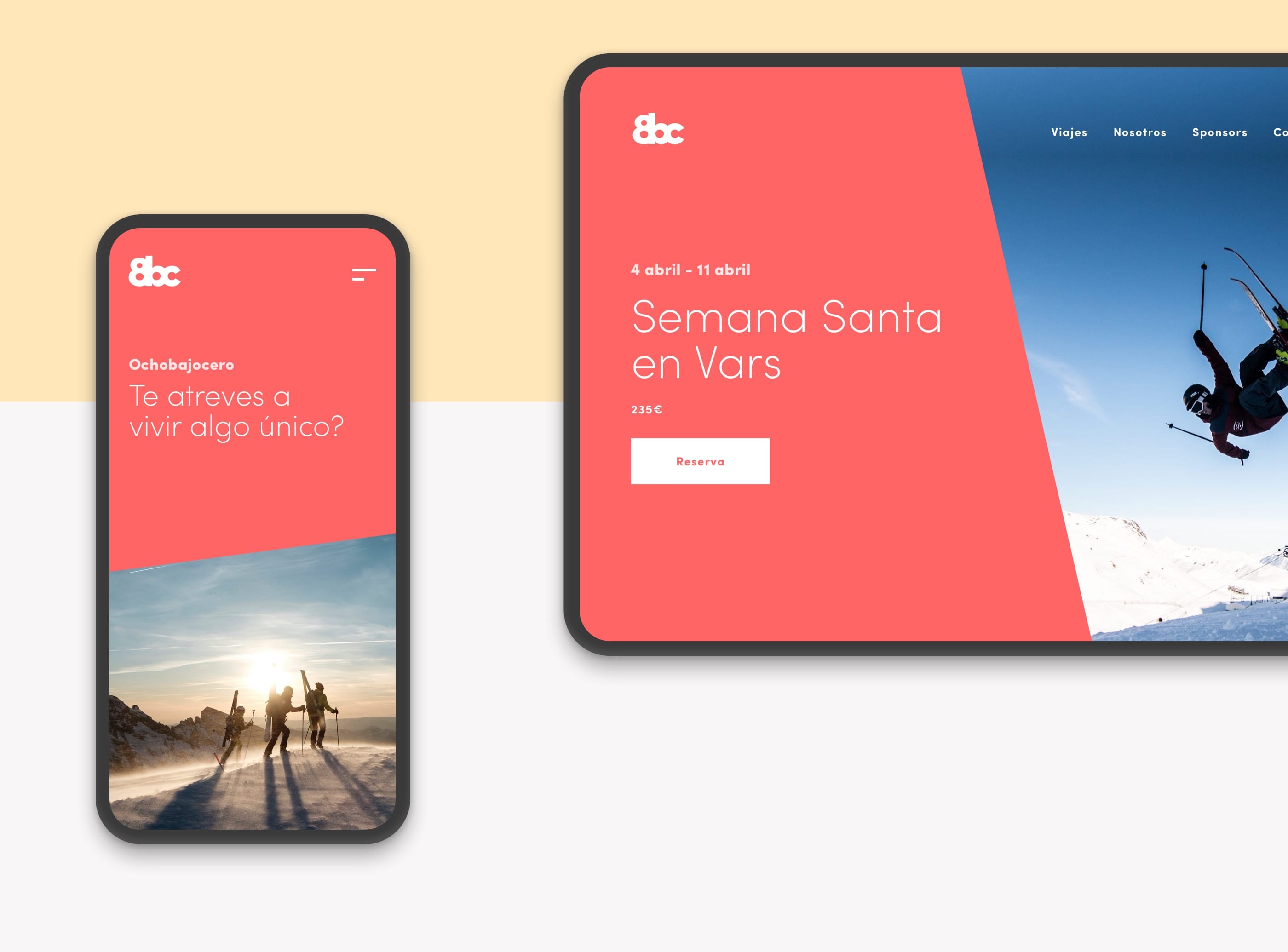 Ochobajocero Website redesign